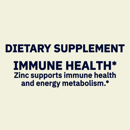 Spring Valley Zinc Dietary Supplement Caplets for Immune Health, 50 mg, 200 Count