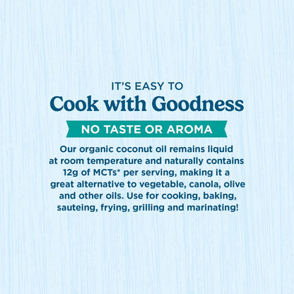 Carrington Farms Organic Coconut Cooking Oil, 32 Floz