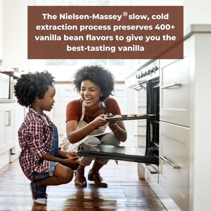 Nielsen-Massey Everyday Gourmet Pure Vanilla Extract, 2 oz – Premium Baking Vanilla for Cookies, Cakes & More