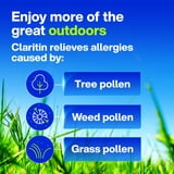 Claritin Allergy Relief 24 Hour Non-Drowsy Loratadine Antihistamine Allergy Medicine Tablets, 30 Count