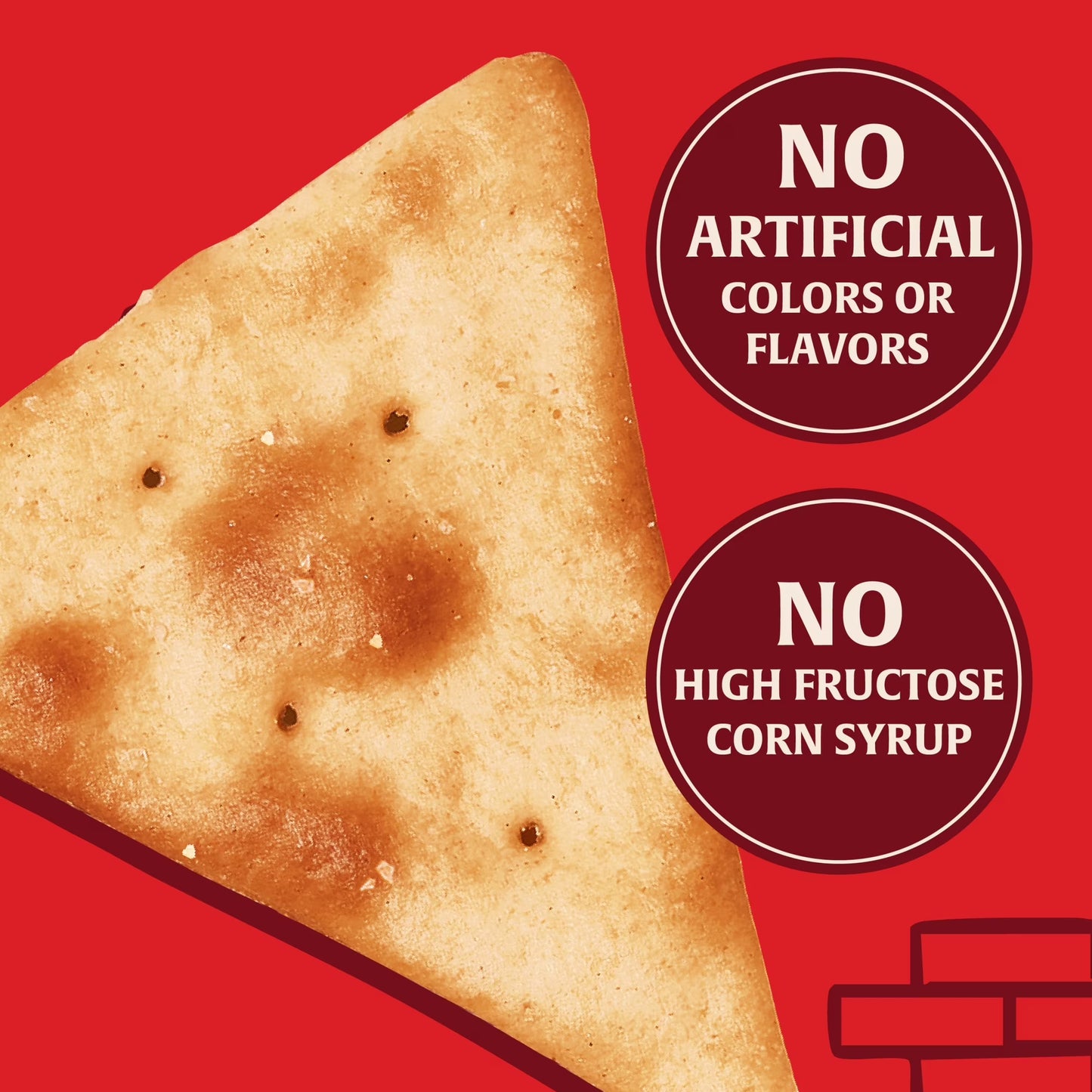 Town House Pita Sea Salt Oven Baked Crackers, Salty Snacks, 9.5 oz