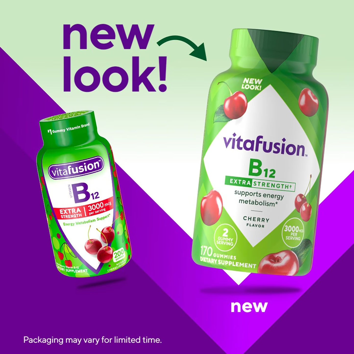Vitafusion Extra Strength B12 Gummy Vitamins, 170 ct.