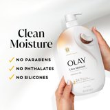 Olay Ultra Moisture Body Wash with Coconut Oil, Vitamin B3 and Hyaluronic Blend, 35 fl oz