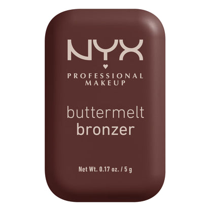 NYX Professional Makeup Buttermelt Powder Bronzer, Butta than U, 0.17 oz