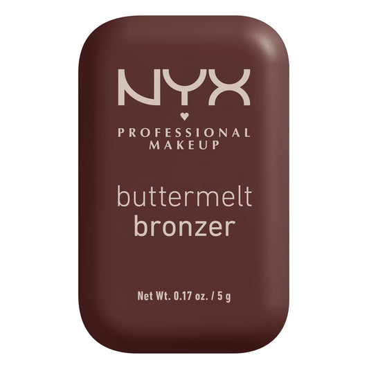 NYX Professional Makeup Buttermelt Powder Bronzer, Butta than U, 0.17 oz
