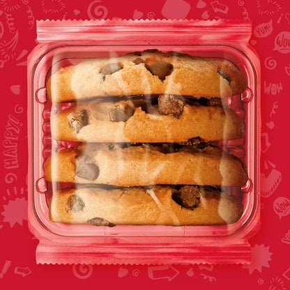 CHIPS AHOY! Fresh Stacks Chewy Fudgy Chocolate Chip Cookies, 8.66 oz (4 Multi Snack Packs)