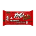 KIT KAT Milk Chocolate Wafer Snack Size, Candy Bars, .49 oz (4 Count)
