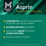 Member’s Mark Low Dose Aspirin Tablets, 81 mg, 730 ct.