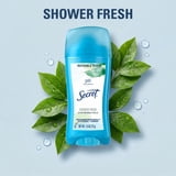Secret Antiperspirant Deodorant for Women, Invisible Soild, Shower Fresh, 2.6 oz Each, 2 Pack