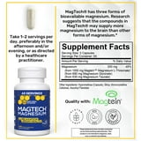 Natural Stacks MagTech Magnesium Capsules, 195 ct.