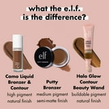 e.l.f. Camo Liquid Bronzer & Contour, 3 Light, 0.13 fl oz