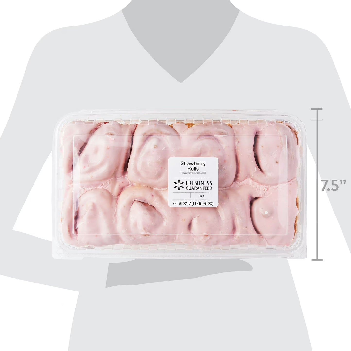Freshness Guaranteed Strawberry Rolls, 22 oz, 8 Count