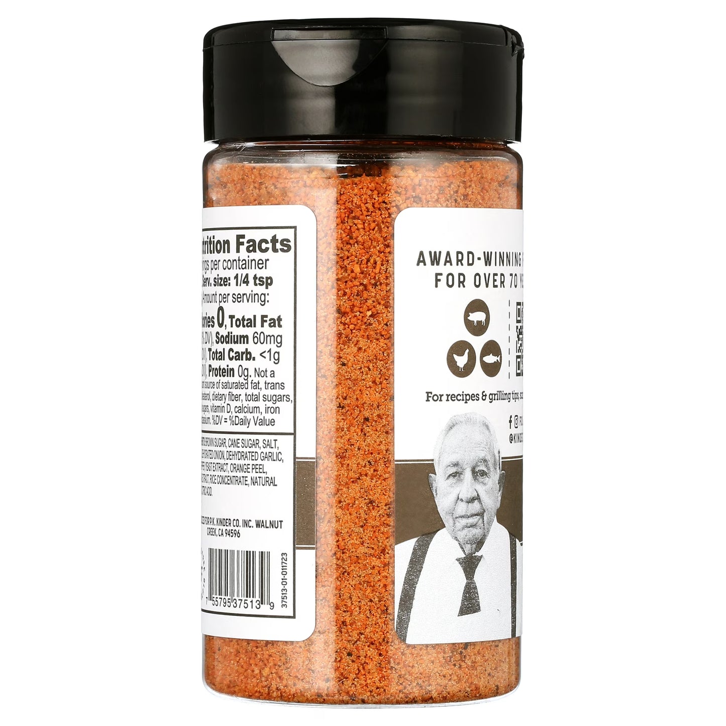Kinder's Brown Sugar Seasoning Blend with Molasses, Garlic & Citrus, 5 oz