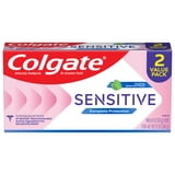 Colgate Sensitive Complete Protection Toothpaste for Sensitive Teeth, Spearmint, 2 Pack, 6 oz