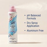 Secret Dry Spray Deodorant, Aluminum Free, Cherry Blossom, 4.1 oz