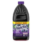 (6 pack) Welch's 100% Grape Juice, Concord Grape, 96 fl oz Bottle