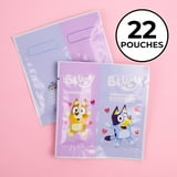Bluey Dipping Sticks, Valentines Classroom Exchange Kit, 22 Pouches, 6.52 Ounce Box