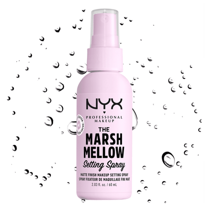 NYX Professional Makeup Setting Spray, Marshmellow Scented, Long-Lasting, Vegan Formula, 2.03 fl oz