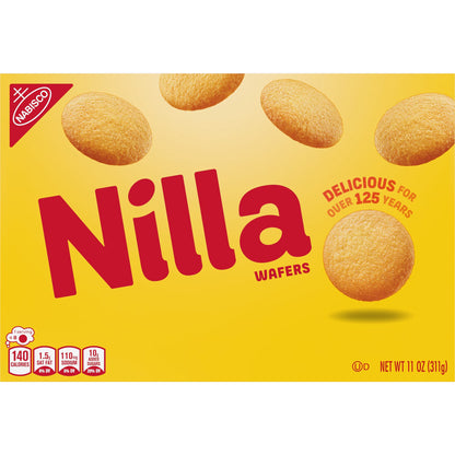(3 pack) NILLA Wafers Cookies, Vanilla Wafers, 11 oz