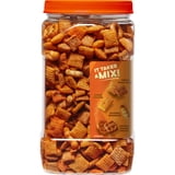 Chex Mix Cheddar Snack Mix, Salty Snacks Tub, 20 oz