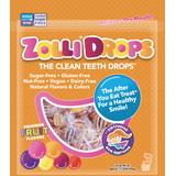 ZOLLIPOPS Zolli Drops Fruit, 3oz, Clean Teeth Sugar Free Drops, Delicious Assorted Flavors