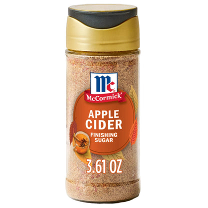 McCormick Finishing Sugar 2 Pack - Apple Cider andMaple Brown Sugar