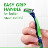Gillette Sensor 3 Sensitive Men 3 Blade Disposable Razor,4 count
