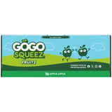GoGo squeeZ No Sugar Added Apple Applesauce & Fruit Puree Pouches, 3.2 oz (16 Pack)