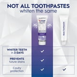 Crest 3D White Brilliance Luminous Purple Teeth Whitening Toothpaste, 4.6 oz