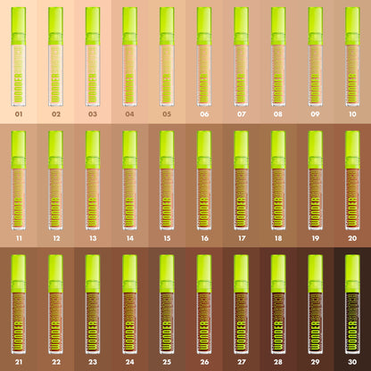 NYX Professional Makeup Wonder Snatch Matte Concealer, Full Coverage Under Eye Concealer, Fair, 0.10 fl oz
