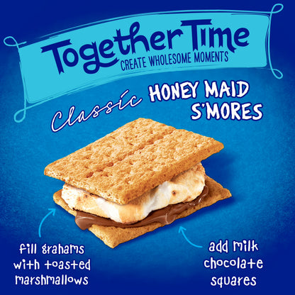 HONEY MAID Graham Crackers, Lunch Snacks, Party Size, 28.8 oz