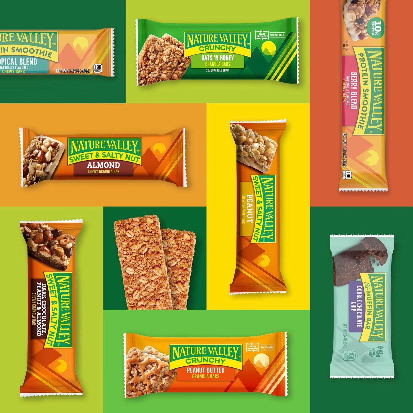 Nature Valley Biscuit Sandwiches, Coconut Butter, Snack Bars, 10 Bars, 13.5 oz