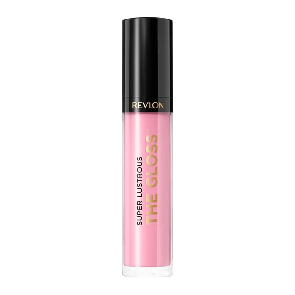 Revlon Super Lustrous Moisturizing High Shine Lip Gloss, 207 Pink Sky, 0.13 oz