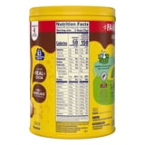 Nestle Nesquik Chocolate Flavor Powder Stir In Drink Mix Canister, 38 oz Canister, 83 Servings