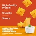 Quest Cheesy 10g Protein Crackers Variety Pack, 14 ct.