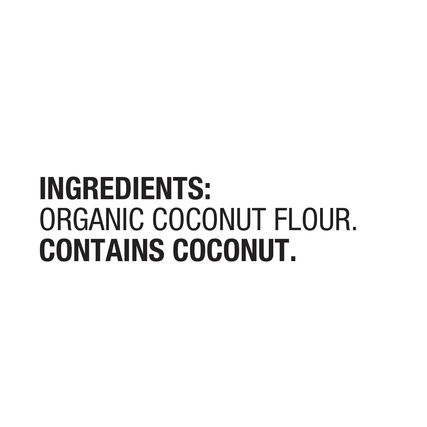 BetterBody Foods Organic Coconut Flour, Grain-Free Flour, 2.25 lbs