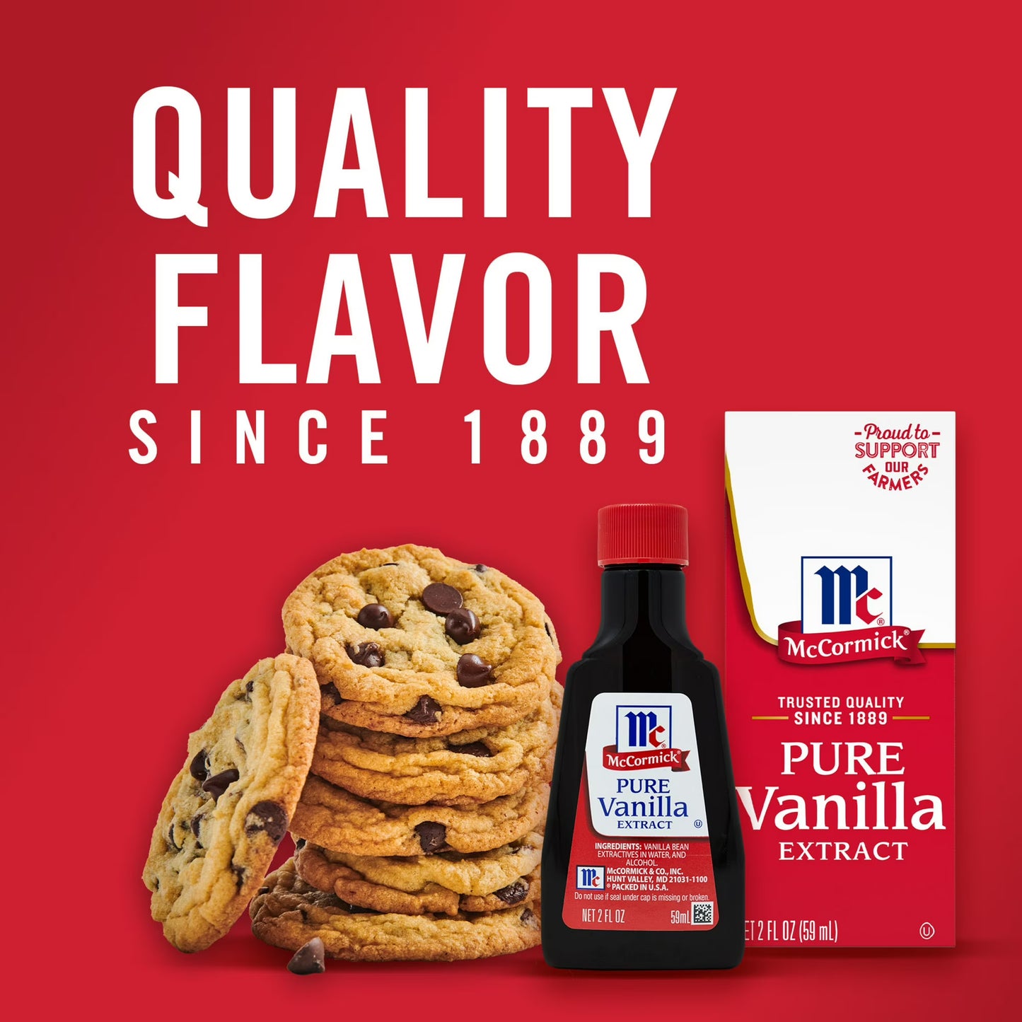 (24 pack) McCormick Pure Vanilla Extract, 2.0 fl oz Box