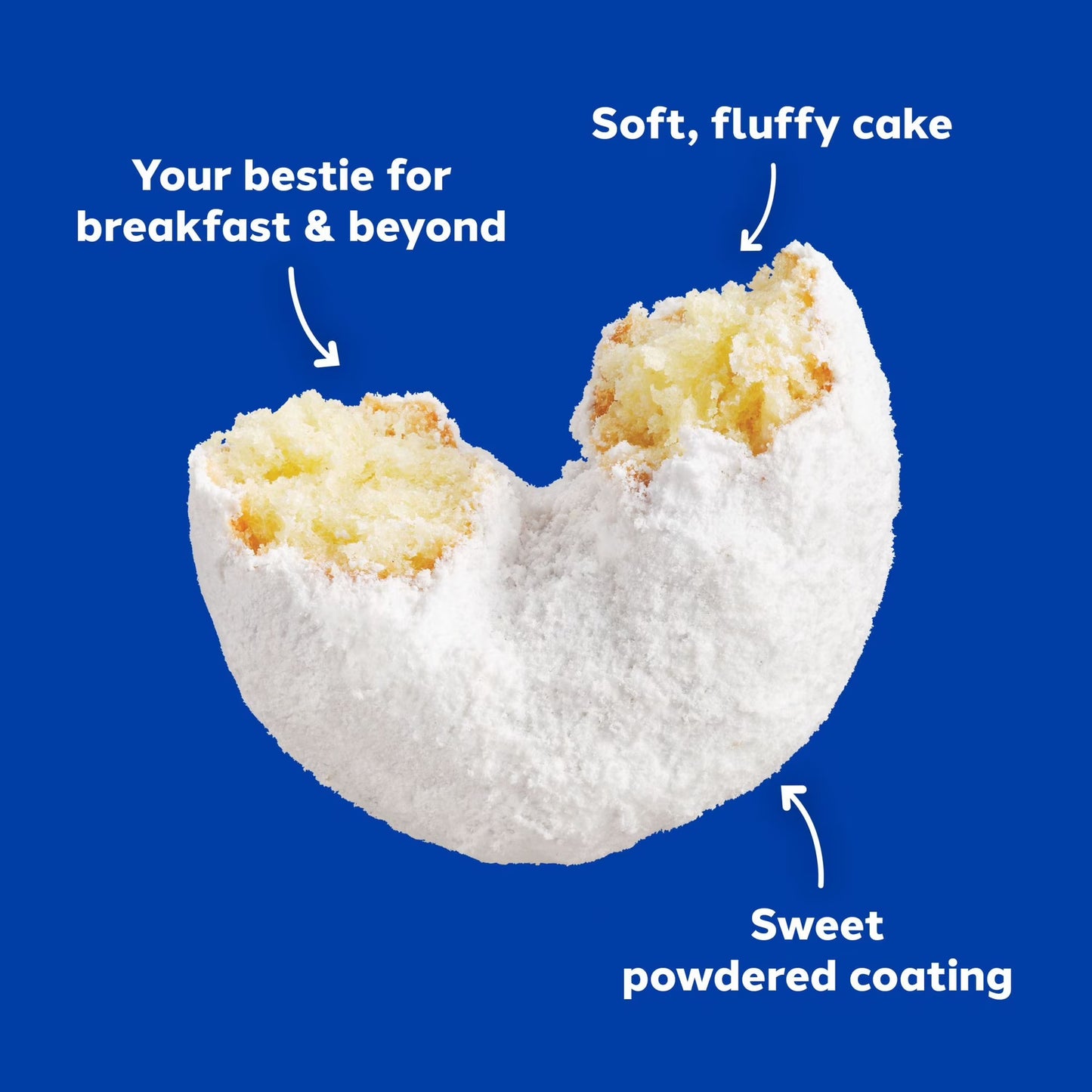 Hostess Donettes, Powdered Mini Donuts, 10 oz Bag