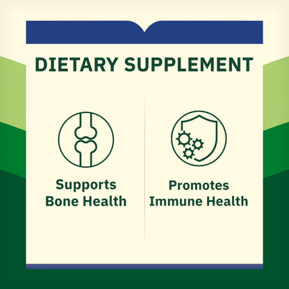 Spring Valley Vitamin D3 Softgels, 25 mcg (1000 IU), 200 Count, Supplement for Bone and Immune Health