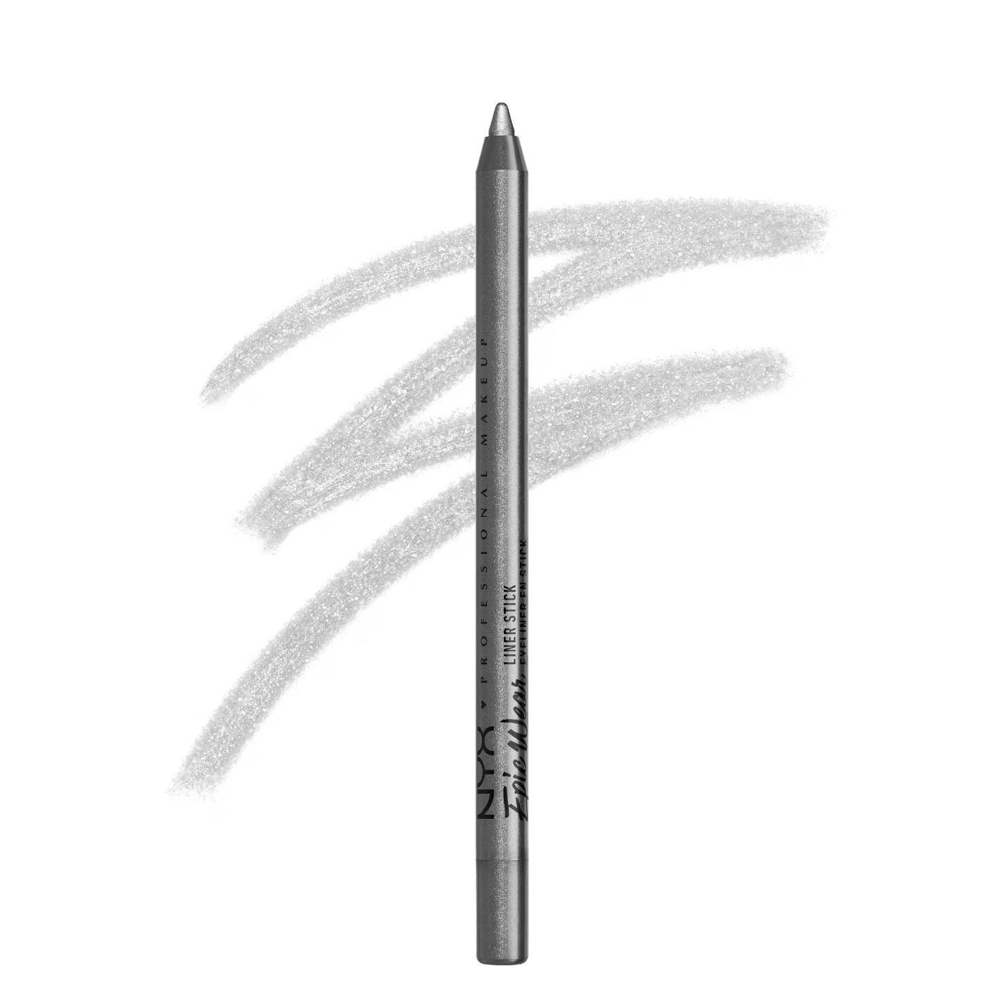 (3 pack) NYX Professional Makeup Epic Wear Liner Sticks, Long-Lasting Waterproof Eyeliner Pencil, Silver Lining, 1 Count