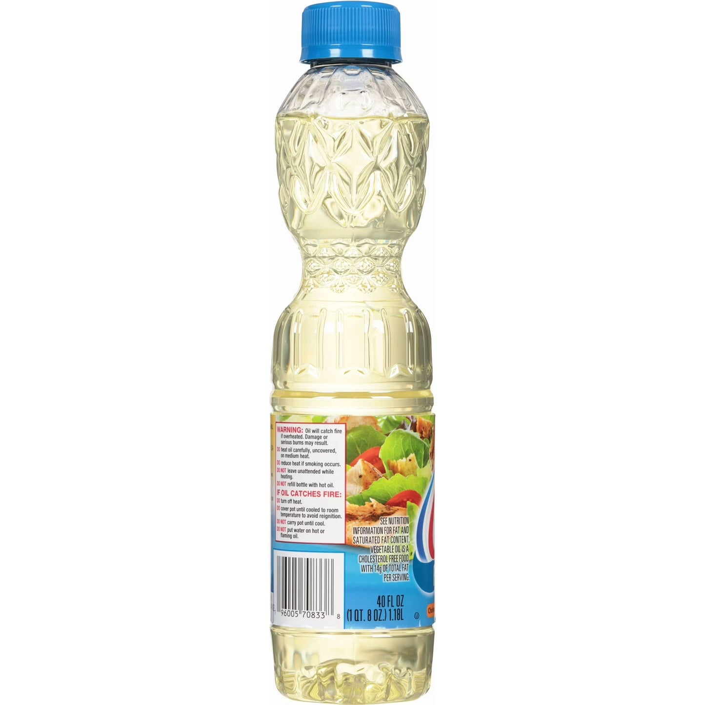 (2 pack) Crisco Pure Vegetable Oil, Cooking Oil, 40 fl oz