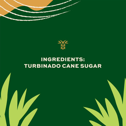 (3 pack) Florida Crystals Turbinado Cane Sugar, 5 lb Pouch