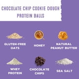 simplyFUEL Chocolate Chip Cookie Dough Protein Balls, 12 oz.