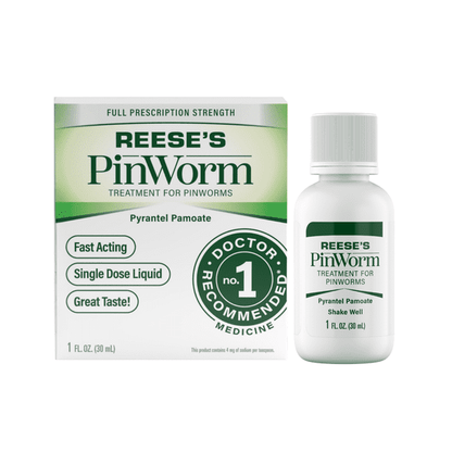 (2 pack) Reese's Pinworm Medicine, 1 fl oz.