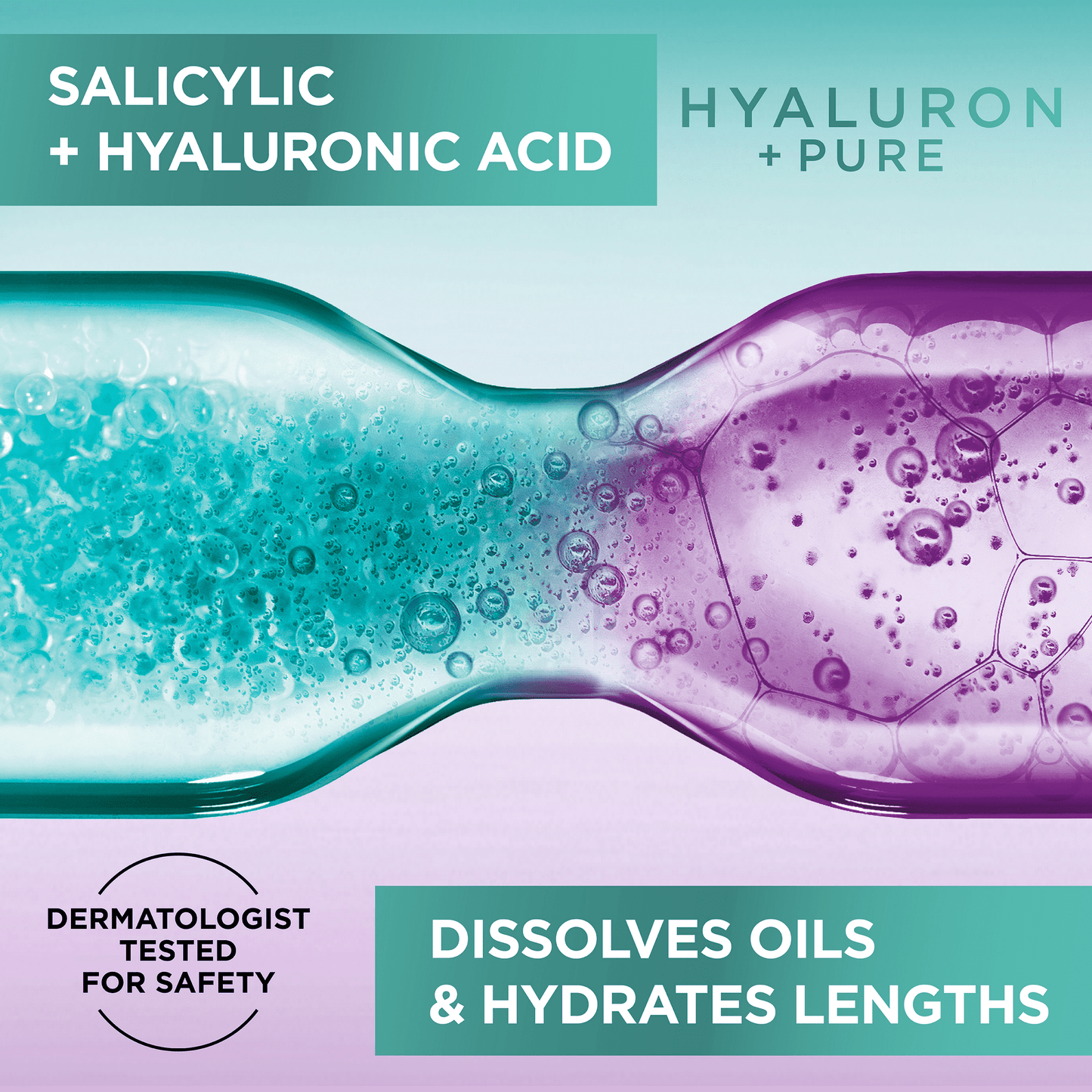 L'Oreal Paris Elvive Hyaluron Pure Scalp Care Oil Erasing Serum, Oily Hair, 3.45 fl oz