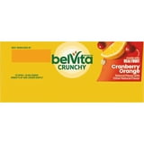 (6 pack) belVita Breakfast Bars Biscuits, Cranberry Orange, 5 Packs (4 Biscuits Per Pack)