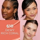 L'Oreal Paris Lumi Le Liquid Blush, Intense Liquid Pigments, Dewy Rich Coral, 0.33 fl oz