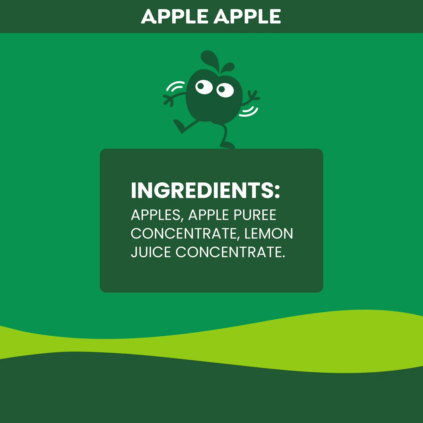 GoGo squeeZ No Sugar Added Apple Applesauce and Fruit Puree Pouches, 3.2 oz (10 Pack)