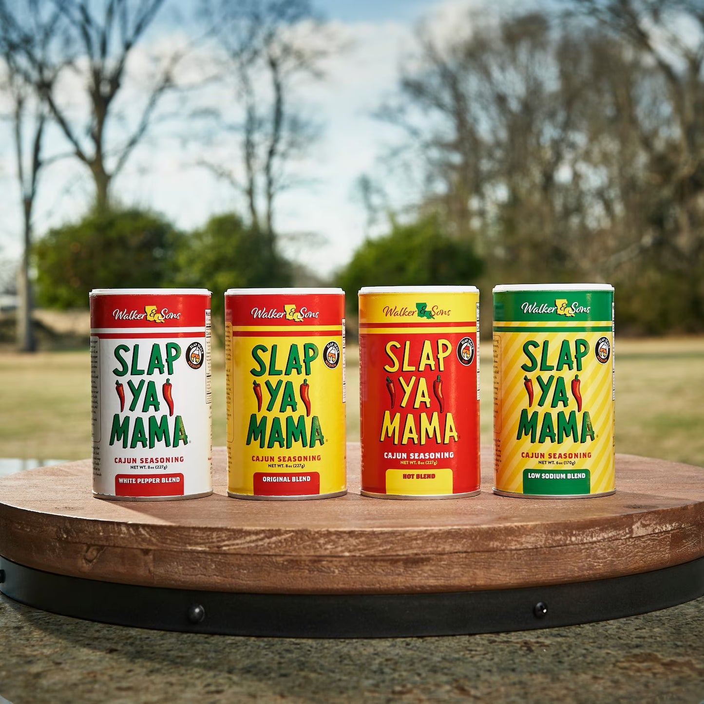 Slap Ya Mama Cajun Seasoning by Walker & Sons, Original Blend, 16 oz Canister – Certified Cajun, Gluten Free, No MSG