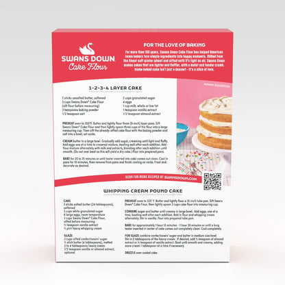 Swans Down Enriched, Bleached Cake Flour, 32 oz